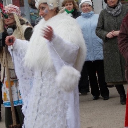 Masļeņica Saldus tirgū