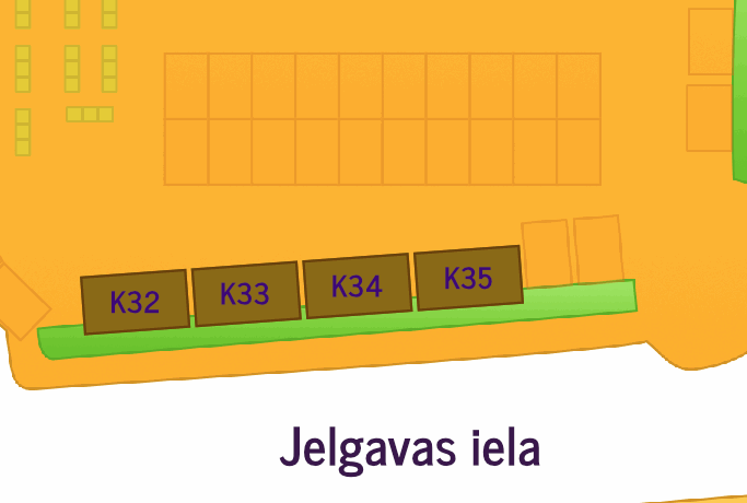 Saldus tirgus tirdzniecības kioski